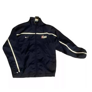 Vintage Nike UConn winder breaker jacket Med